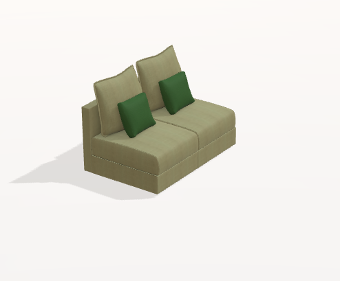 Fama Fedra Sofa and Corner Unit 105 cm