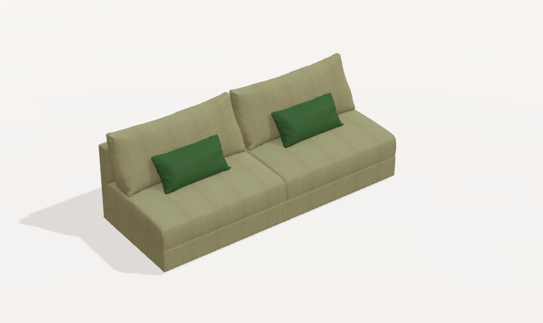 Fama Hector Fabric Sofa ( 105 )