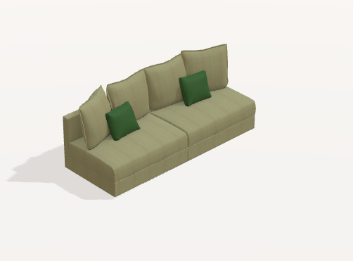 Fama Fedra Sofa and Corner Unit 105 cm