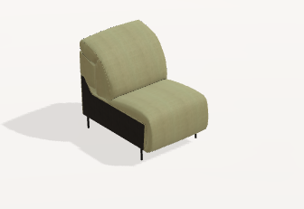 Fama Babylon Fabric Sofa