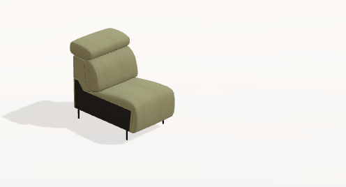Fama Berlin Modular Reclining Sofa ( Fabric)