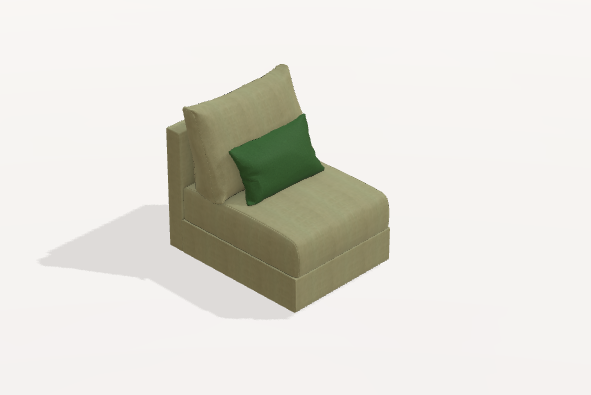 Fama Hector Fabric Sofa ( 105 )