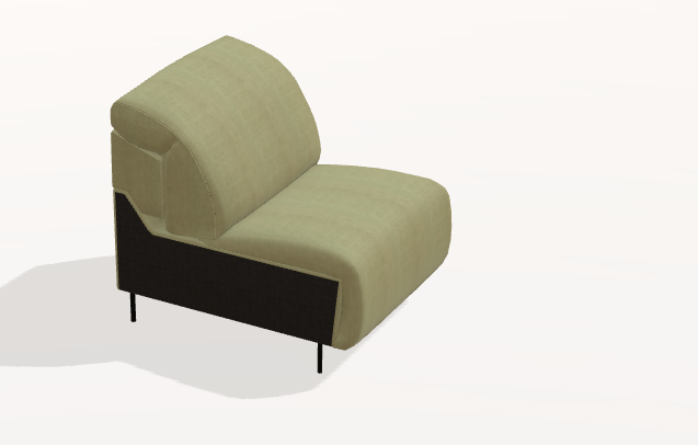 Fama Babylon Fabric Sofa