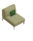 Fama Luxor Fabric Sofa 107cm