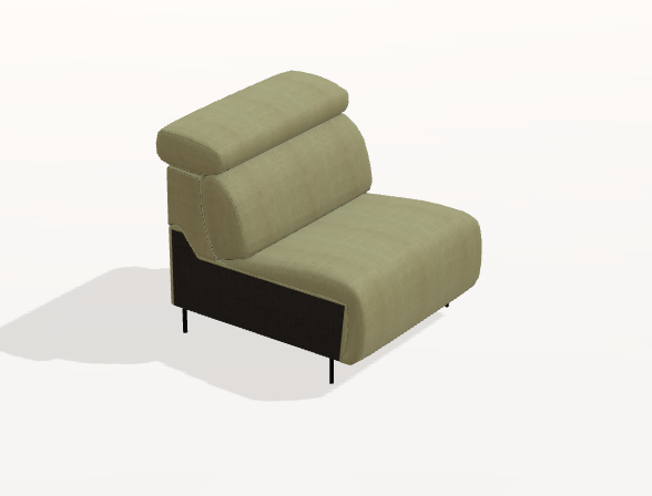 Fama Berlin Modular Reclining Sofa ( Fabric)