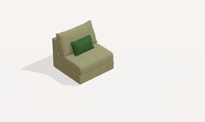 Fama Hector Fabric Sofa ( 105 )