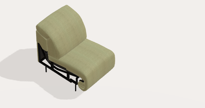 Fama Babylon Fabric Sofa