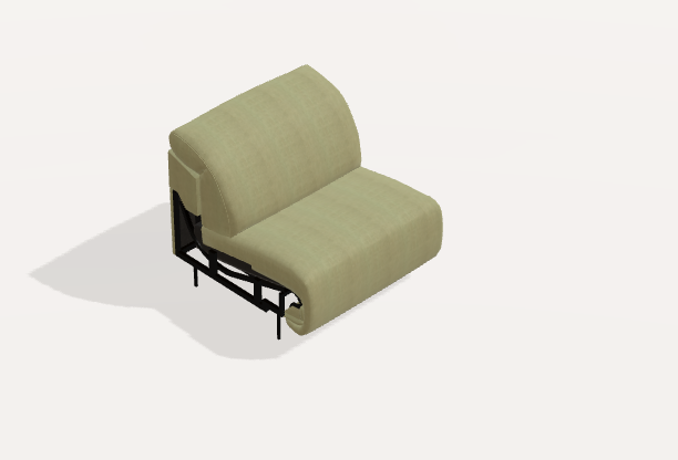 Fama Babylon Fabric Sofa