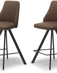 Austin Brown Barstool Set of 2
