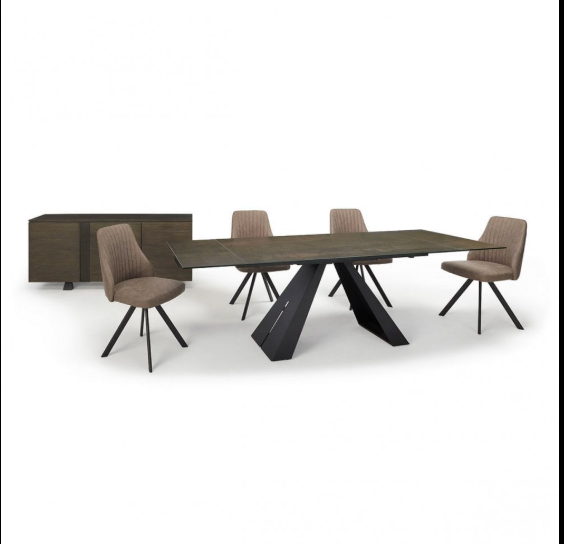 Austin Dining Chair - Brown Set of 2