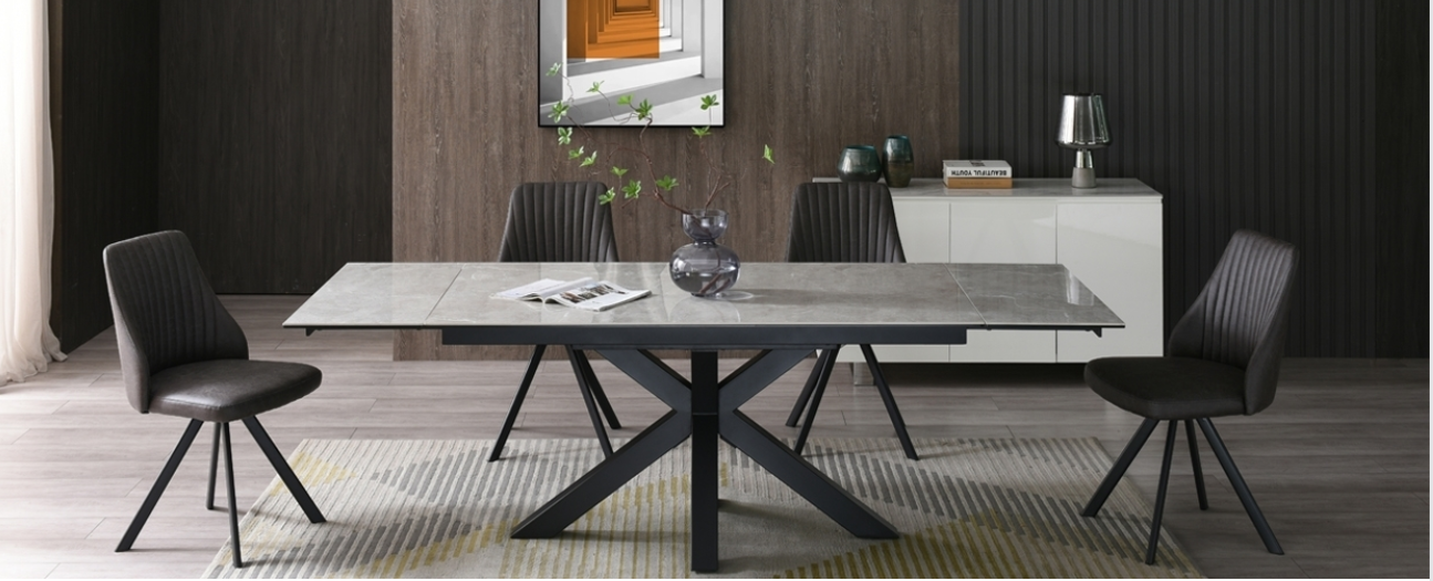 Austin Dining Chair - Grey Set of 2