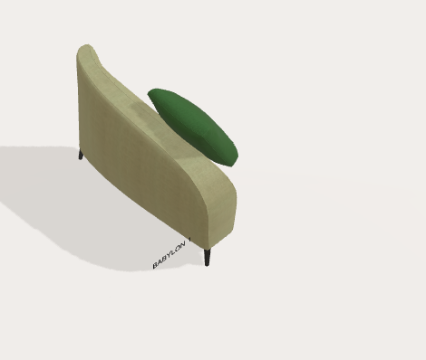 Fama Babylon Fabric Sofa
