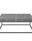 Delma Grey Marble Effect Coffee Table DEL-6511