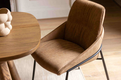 Baker Austin Jackson Dining Chair (TAN) Pair