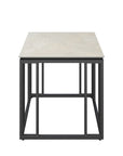 Capri Grey Ceramic Side Table CAP-6658