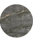Torelli Cartier 120cm Round Gloss Grey Ceramic Dining Table