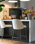 Connubia Tuka Barstool Chair CB1995-MTO Metal Legs