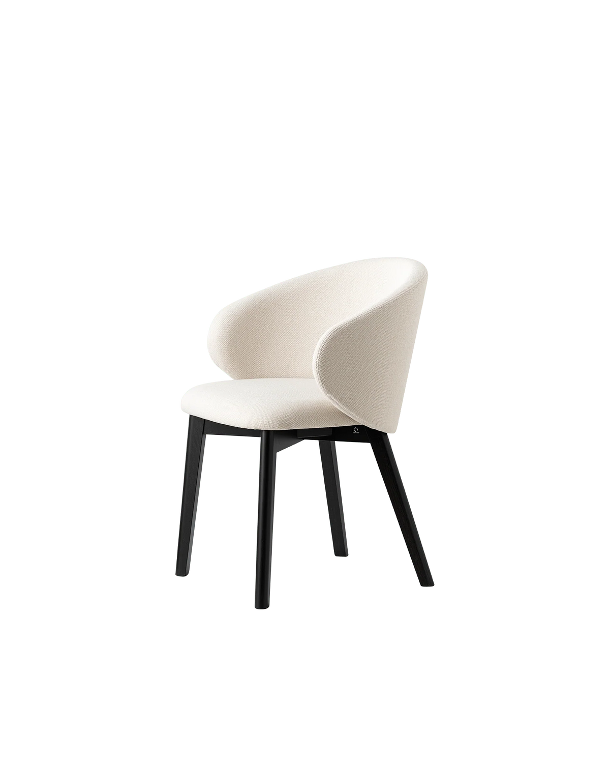 Calligaris Connubia Tuka Dining Chair CB2117-MTO Beech Legs with Cros fabric