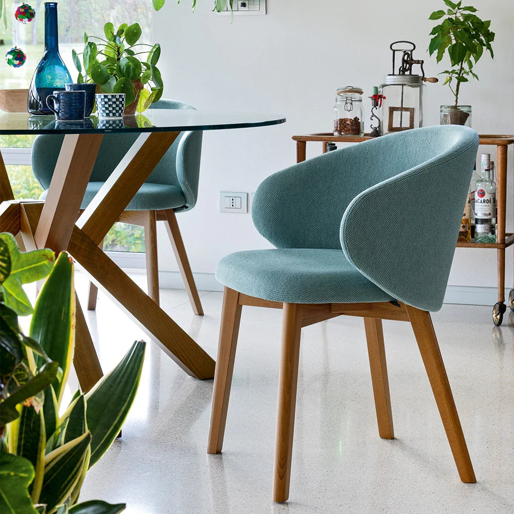 Connubia Tuka Dining Chair CB2117-MTO Beech Legs