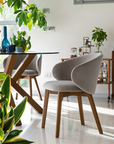 Connubia Tuka Dining Chair CB2117-MTO Beech Legs