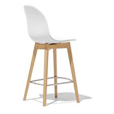 Calligaris Connubia Academy Barstool CB2176 Ash Wood Frame
