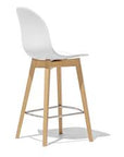 Calligaris Connubia Academy Barstool CB2176 Ash Wood Frame