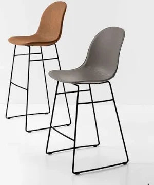 Calligaris Connubia Academy Barstool CB2178 Metal Frame