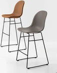 Calligaris Connubia Academy Barstool CB2178 Metal Frame