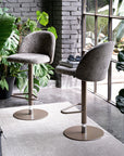 Calligaris Connubia Tuka Mid Stool ( CB2323 ) Metal Frame