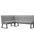Torelli Cerutti Grey Fabric Corner Bench