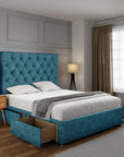 Deep Sleep - Divan Chesterfield Bed Frame Set