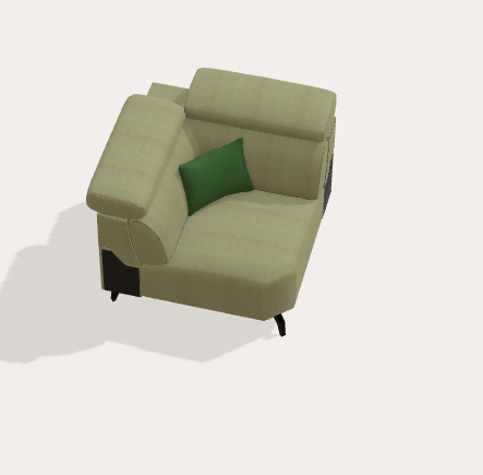 Fama Berlin Modular Reclining Sofa ( Fabric)