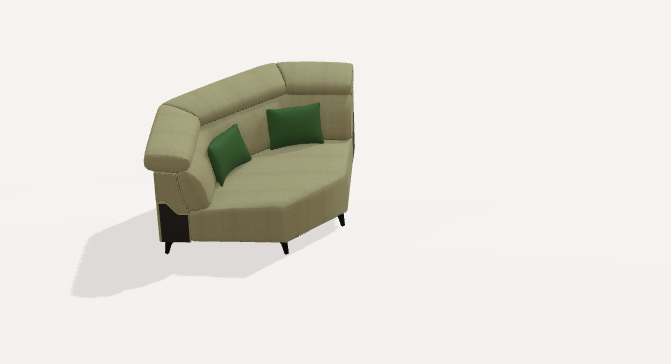 Fama Berlin Modular Reclining Sofa ( Fabric)