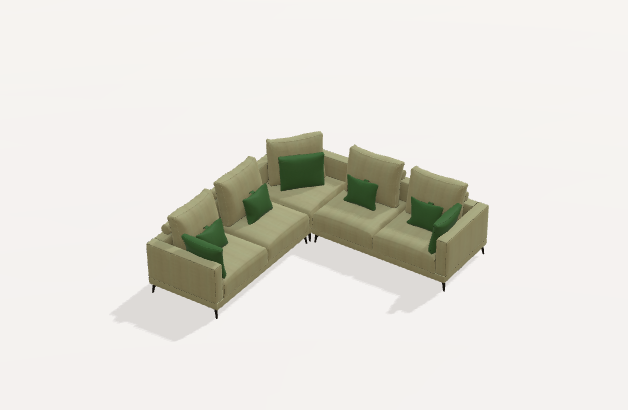 Fama Tempo Corner Sofa