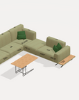 Fama Klee Leather Modular Sofa
