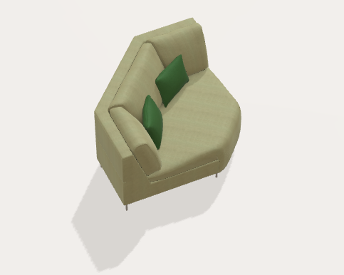 Fama Atlanta Fabric Sofa