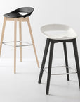 Calligaris Connubia COSMOPOLITAN Stool ( CB1939) Beech Frame
