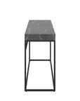 Delma Grey Marble Effect Console Table DEL-6535