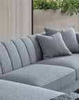 Aluxo Cooper Left Hand Corner Group in Dolphin Boucle