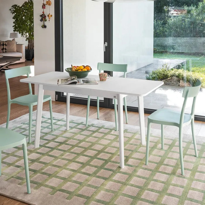 Calligaris Connubia Dine Extending Dining Table Wooden Legs CB4094-R 110