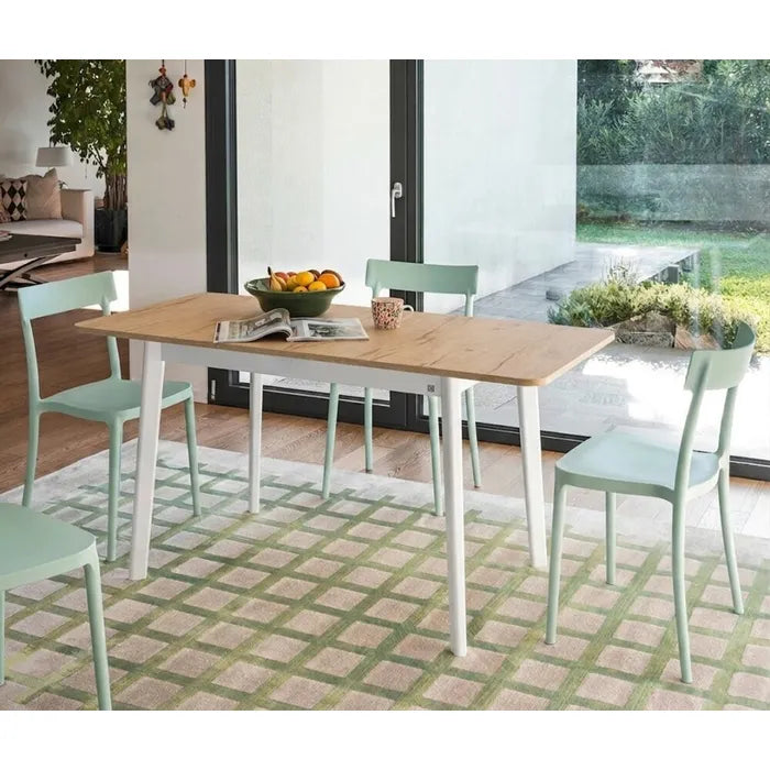 Calligaris Connubia Dine Extending Dining Table Wooden Legs CB4094-R 110