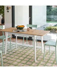 Calligaris Connubia Dine Extending Dining Table Wooden Legs CB4094-R 110
