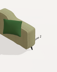 Fama Babylon Fabric Sofa