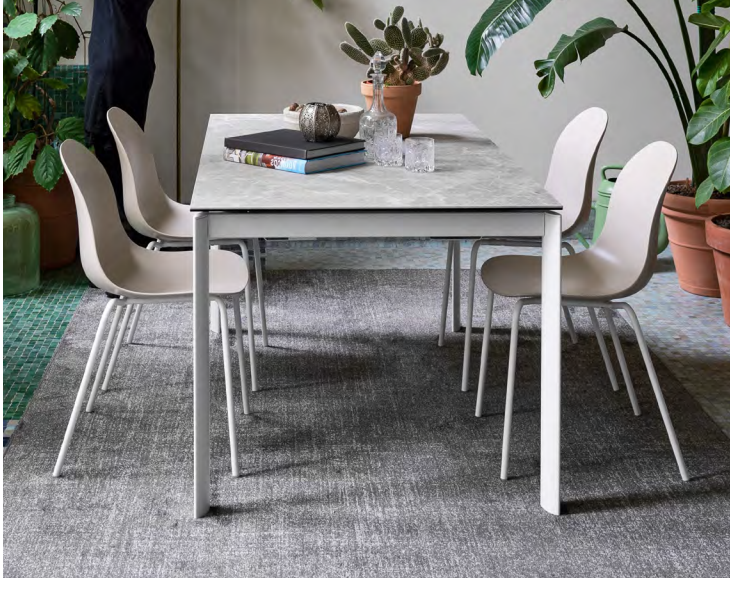 Calligaris Connubia Eminence Evo Extending Dining Table (CB4856-R 110cm A)