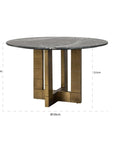 Richmond Interiors Collada Dining Table – 130cm