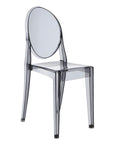 Kartell Victoria Ghost Dining Chair - Smoke Grey (Set Of 2)