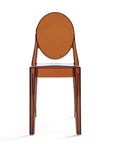 Kartell Victoria Ghost Dining Chair - Amber (Set Of 2)