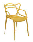 Kartell Masters Dining Chair - Mustard (Set Of 2)