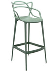 Kartell Masters Bar Stool - Sage Green (Set Of 2)