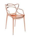 Kartell Masters Dining Chair - Metallic Copper (Set Of 2)